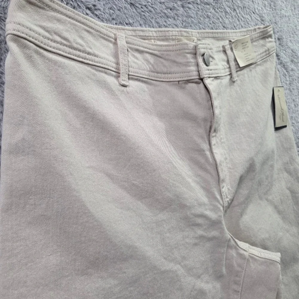 Universal Thread Sailor Wide Leg Pants Women's Size 17 Khaki Beige‎ High Rise